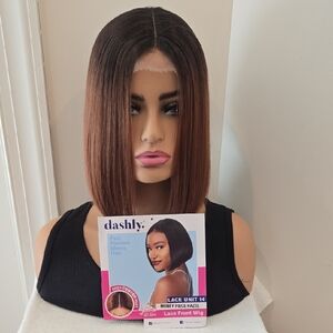 Lace Front Wig - Brown